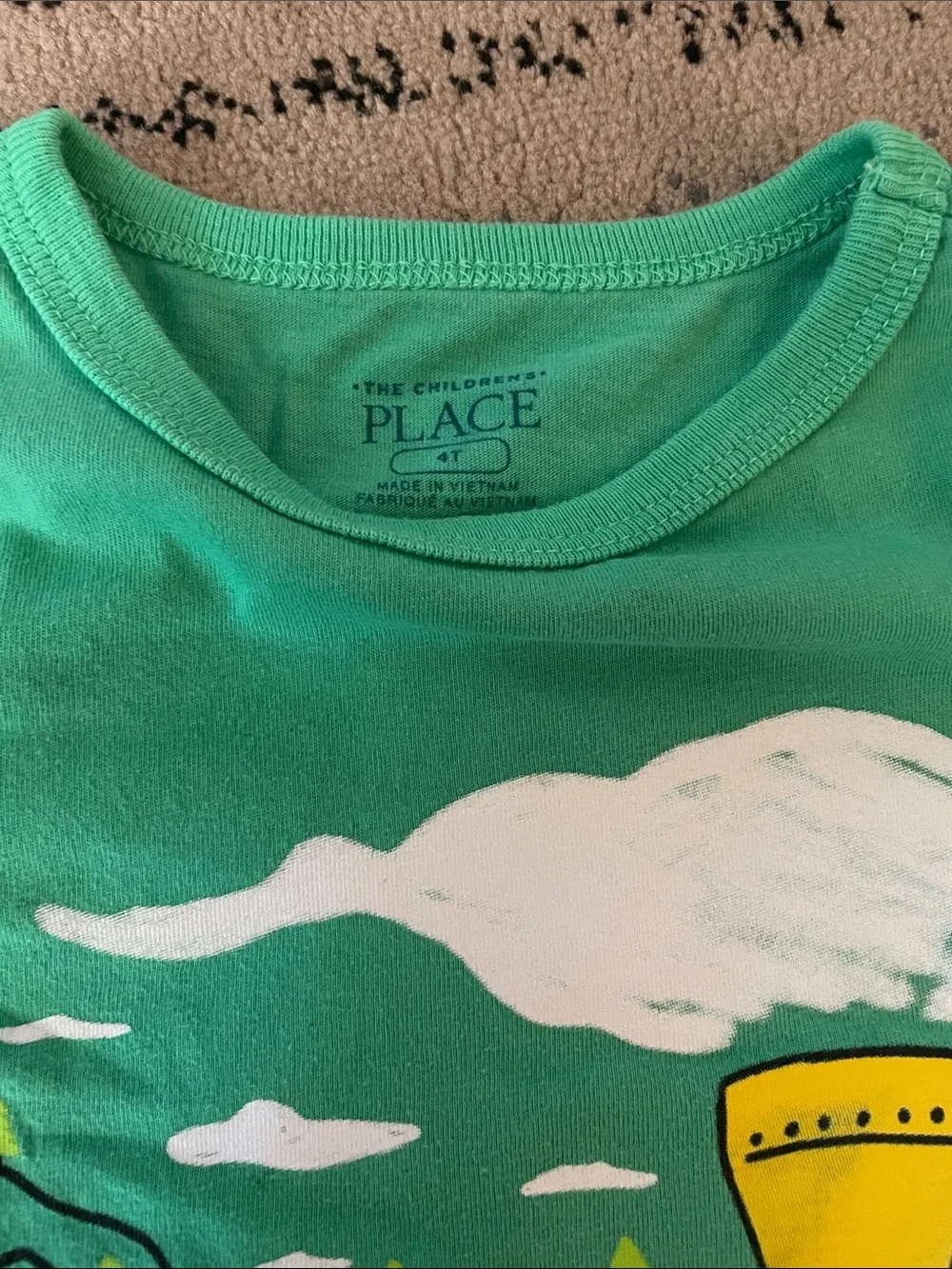 Children’s Place Bundle of 4T Boys short sleeve shirts tops